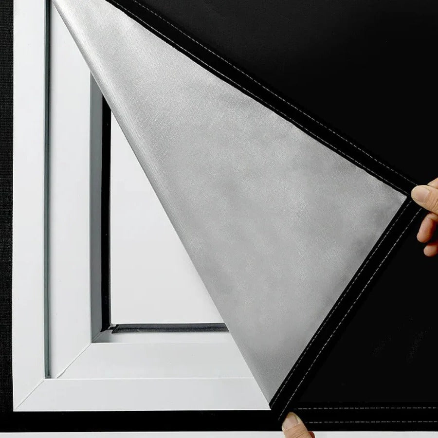 Self-Adhesive Blackout Window Film — Complete Light Blocking Cover