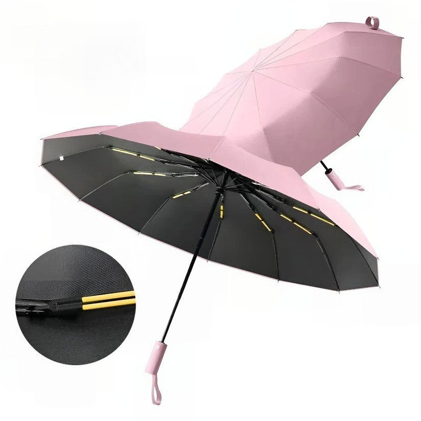Eco-Friendly Windproof Compact Umbrella
