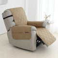 Quilted Recliner Chair Slipcover — Waterproof Armchair Cover