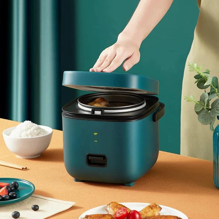 Mini rizsfőző - 1.2 Qt kapacitású, tapadásmentes edény