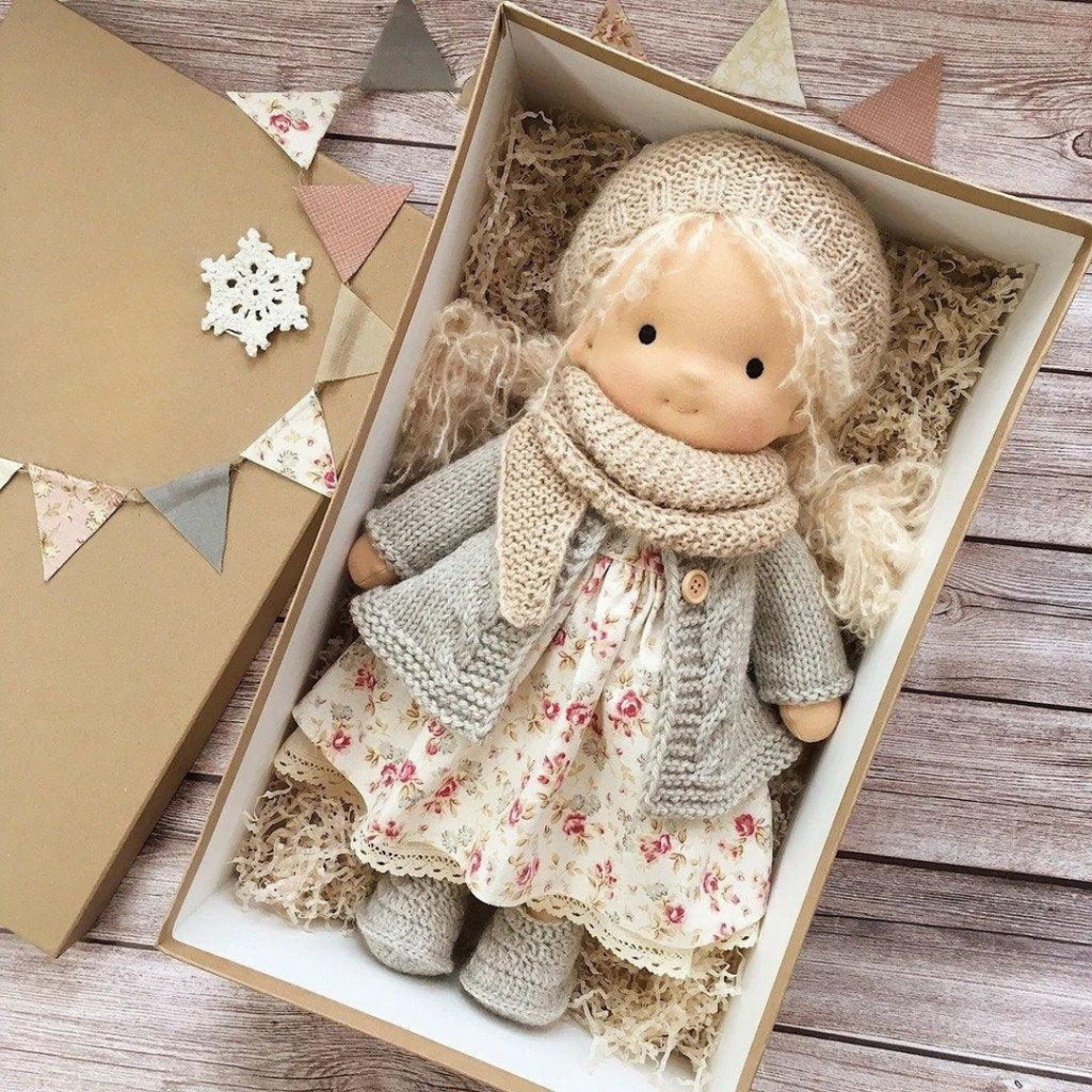 Soft Handmade Plush Waldorf Companion Doll