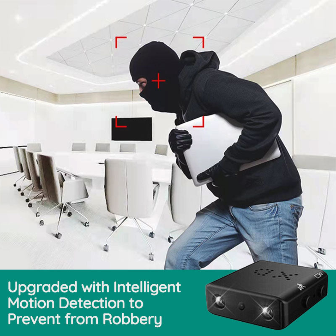 Mini Wireless HD Security Camera — 1080P, Motion Detection, Night Mode