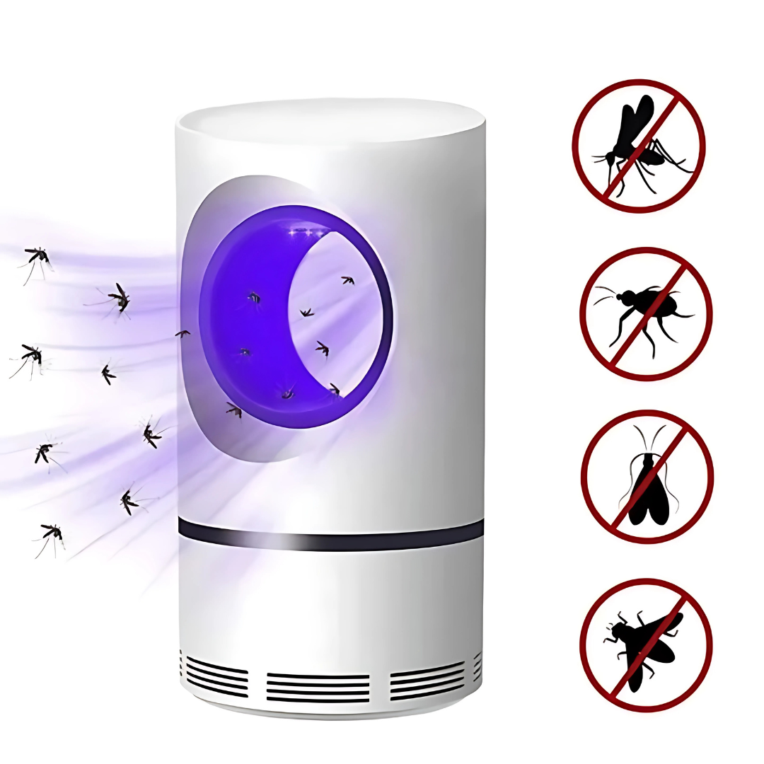 مصباح قاتل للحشرات بالأشعة فوق البنفسجية — مصيدة بعوض خالية من المواد الكيميائية