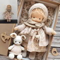 Soft Handmade Plush Waldorf Companion Doll