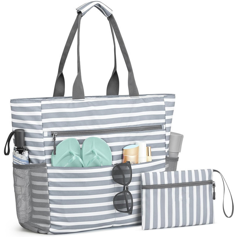Extra grote strandtas — waterdicht, opvouwbaar ontwerp