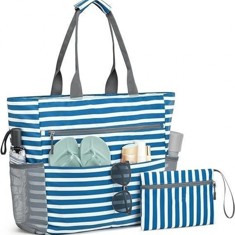 Extra grote strandtas — waterdicht, opvouwbaar ontwerp
