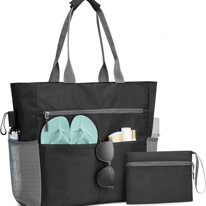 Extra grote strandtas — waterdicht, opvouwbaar ontwerp