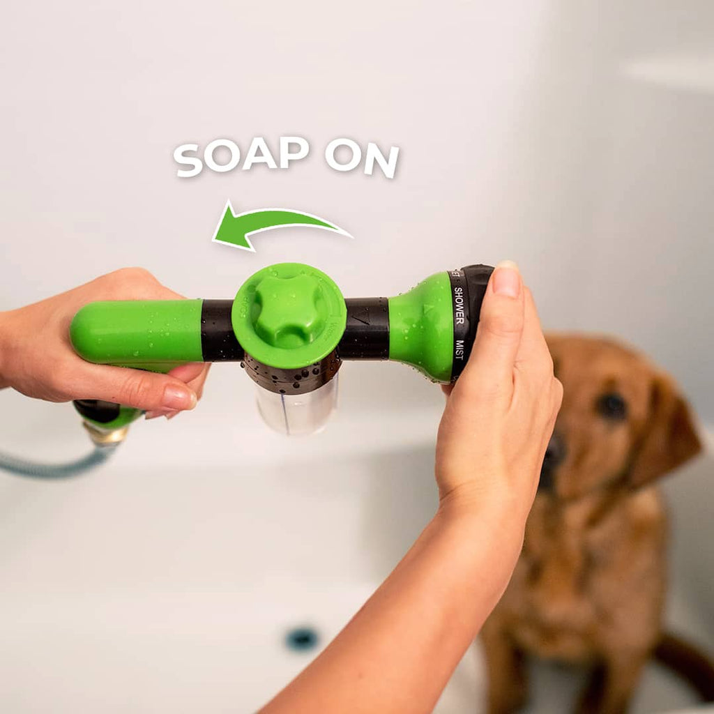 Ducha de mano WashBuddy para bañar perros
