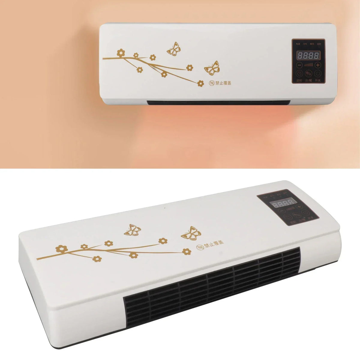 Unitate de aer condiționat CoolBreeze Mini — răcire dublă de 8000 BTU, design compact