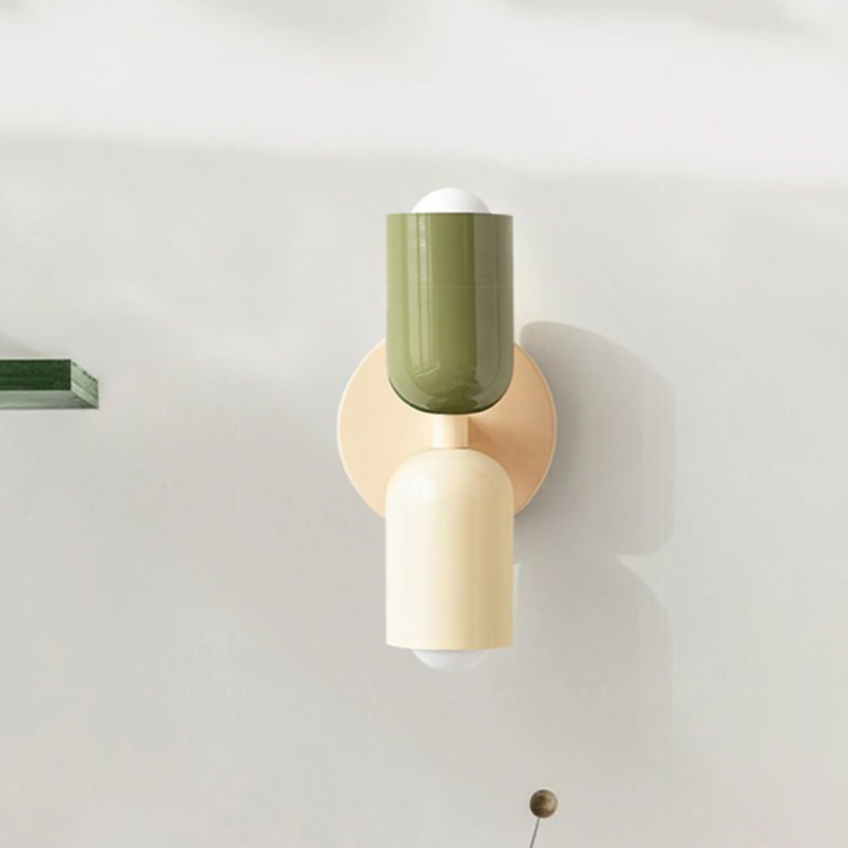 NordicGlow minimalistinen skandinaavinen LED-seinävalaisin