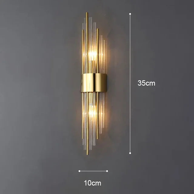 Lampada da parete classica moderna – Modello dall'eleganza senza tempo e dalla luce calda e soffusa