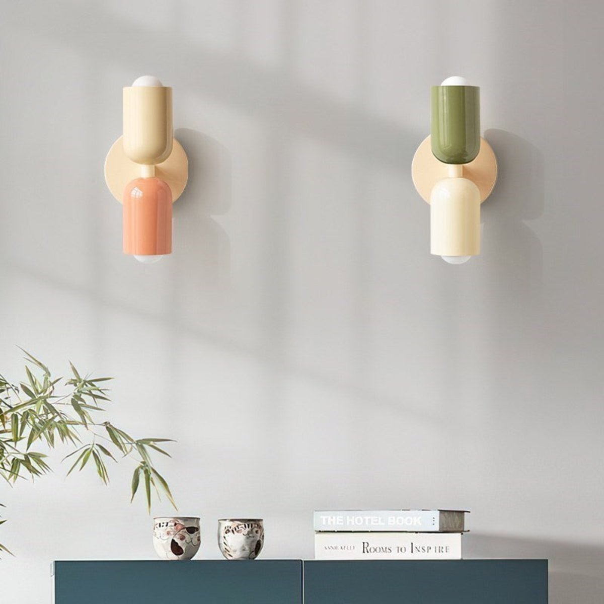 NordicGlow minimalistinen skandinaavinen LED-seinävalaisin