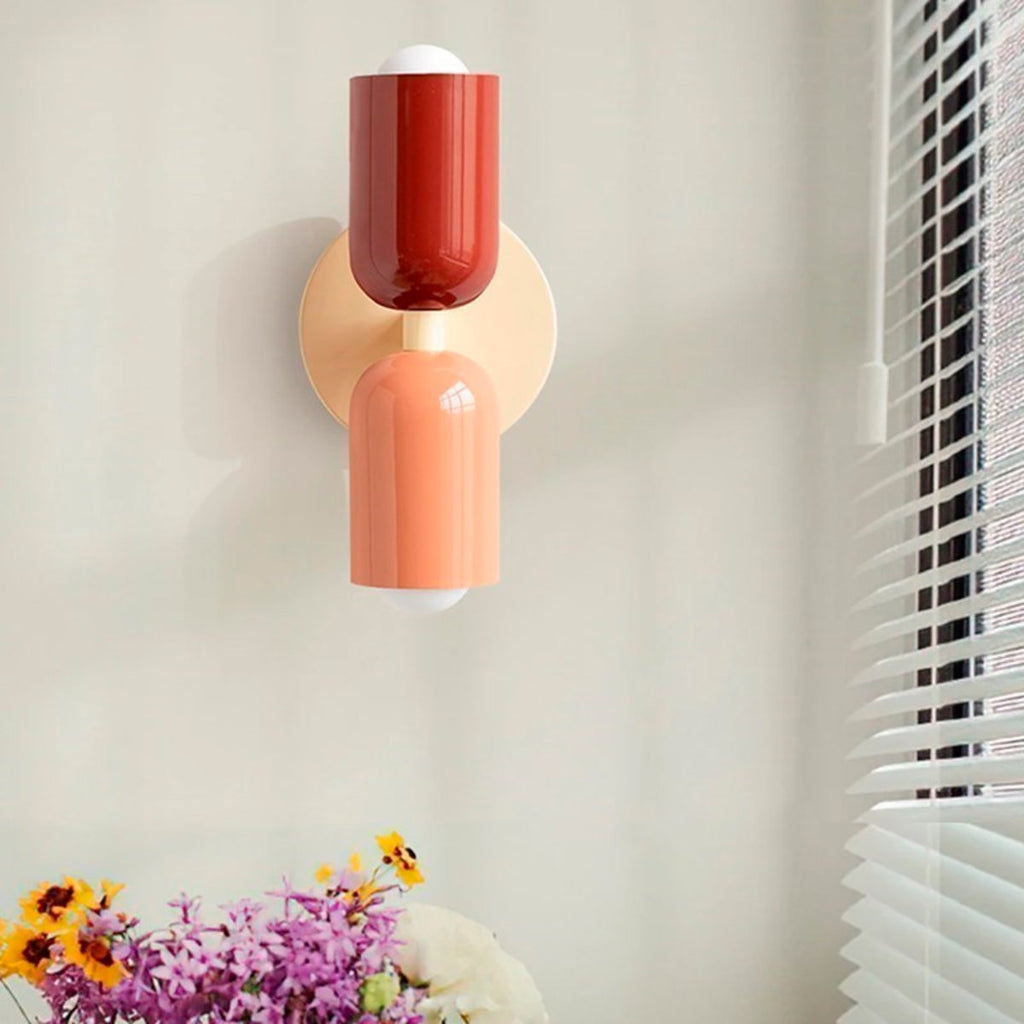 NordicGlow minimalistinen skandinaavinen LED-seinävalaisin