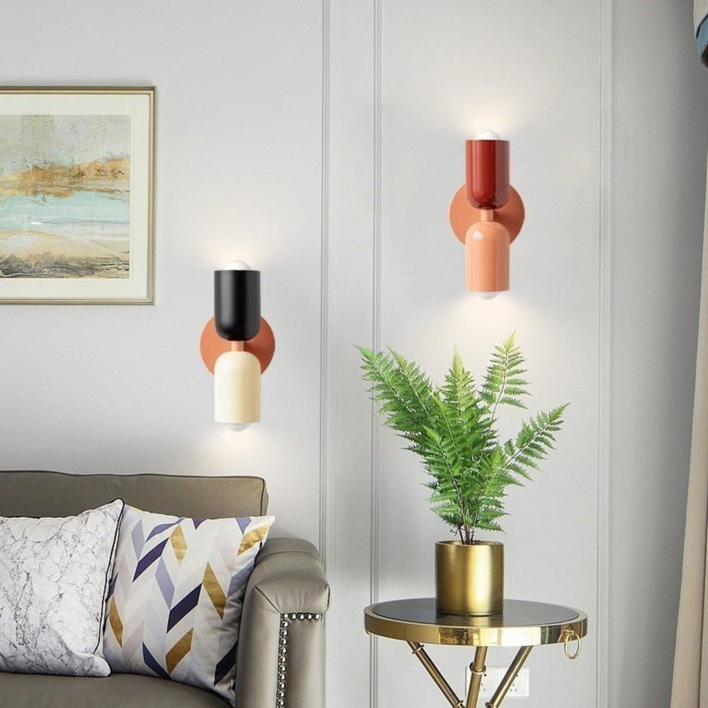 NordicGlow minimalistinen skandinaavinen LED-seinävalaisin