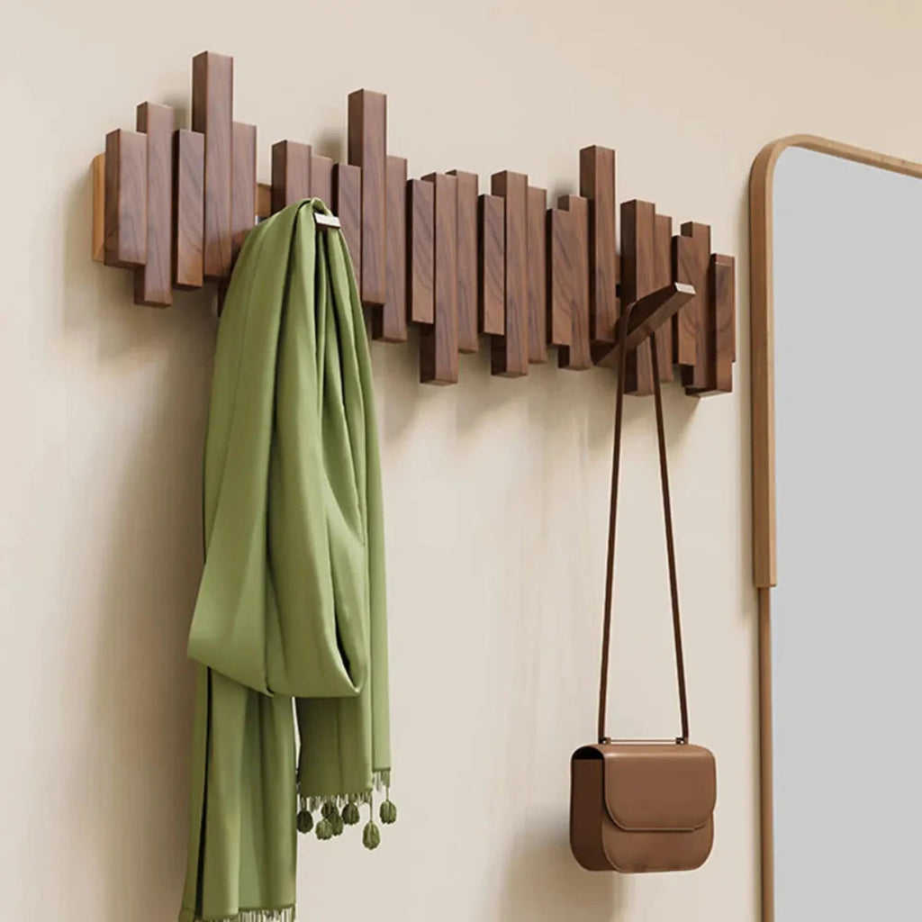 Porte-manteau Piano | Variante en noyer ou en hêtre