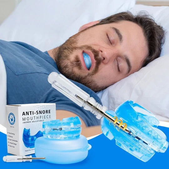 Justerbart snorkebidskinne med varme