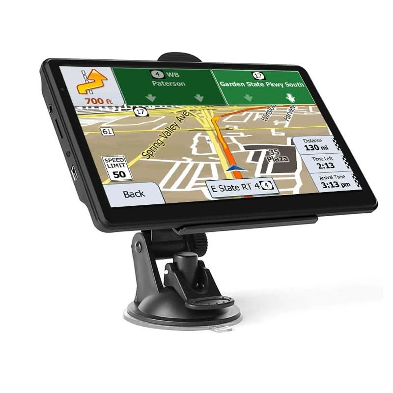 7-Inch GPS Navigation System — High Definition Display, Real-Time Traffic Updates