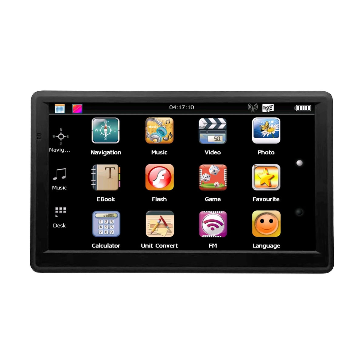 7-Inch GPS Navigation System — High Definition Display, Real-Time Traffic Updates