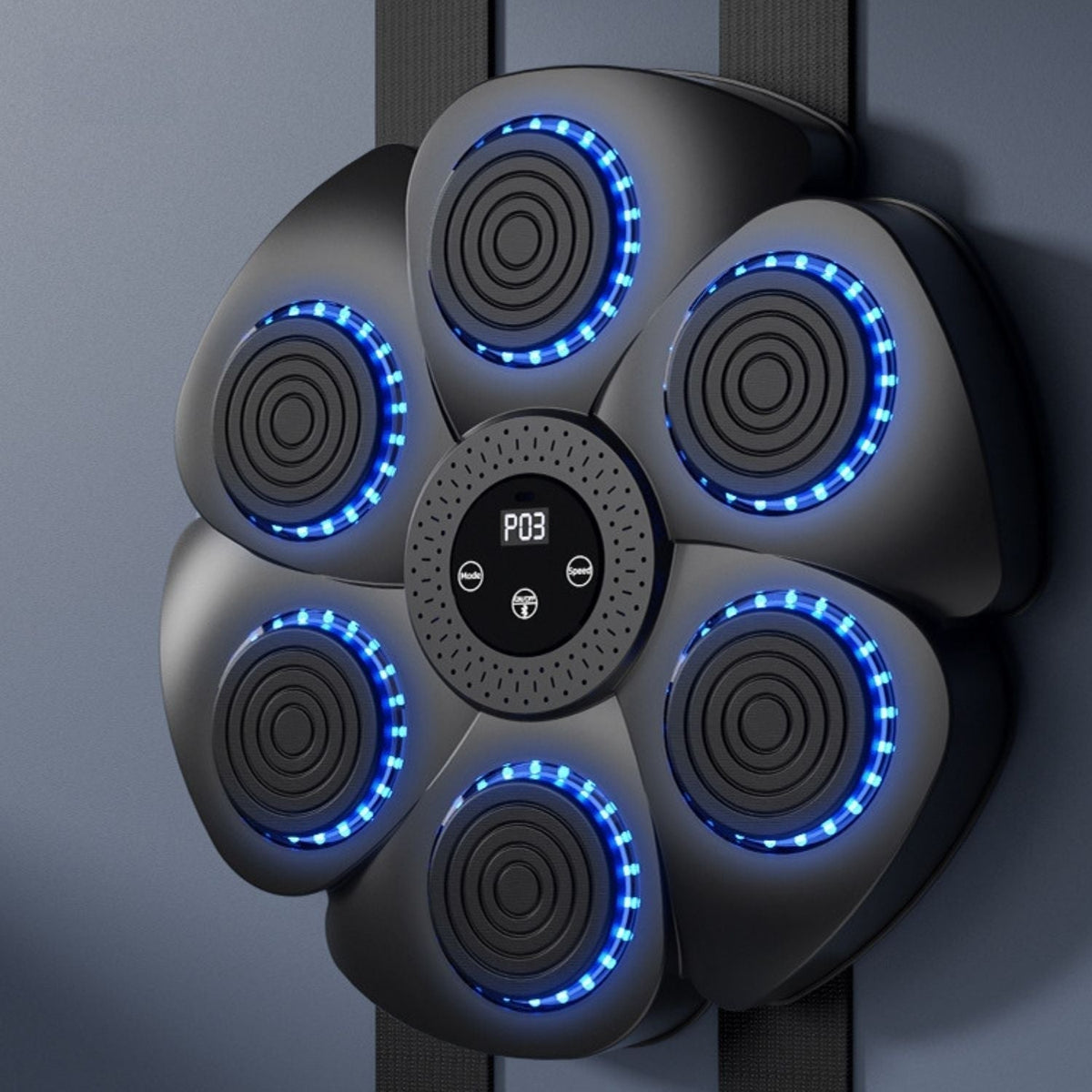 PunchTech interaktiv smart boksemaskine — Bluetooth-musiksynkronisering, smarte træningstilstande