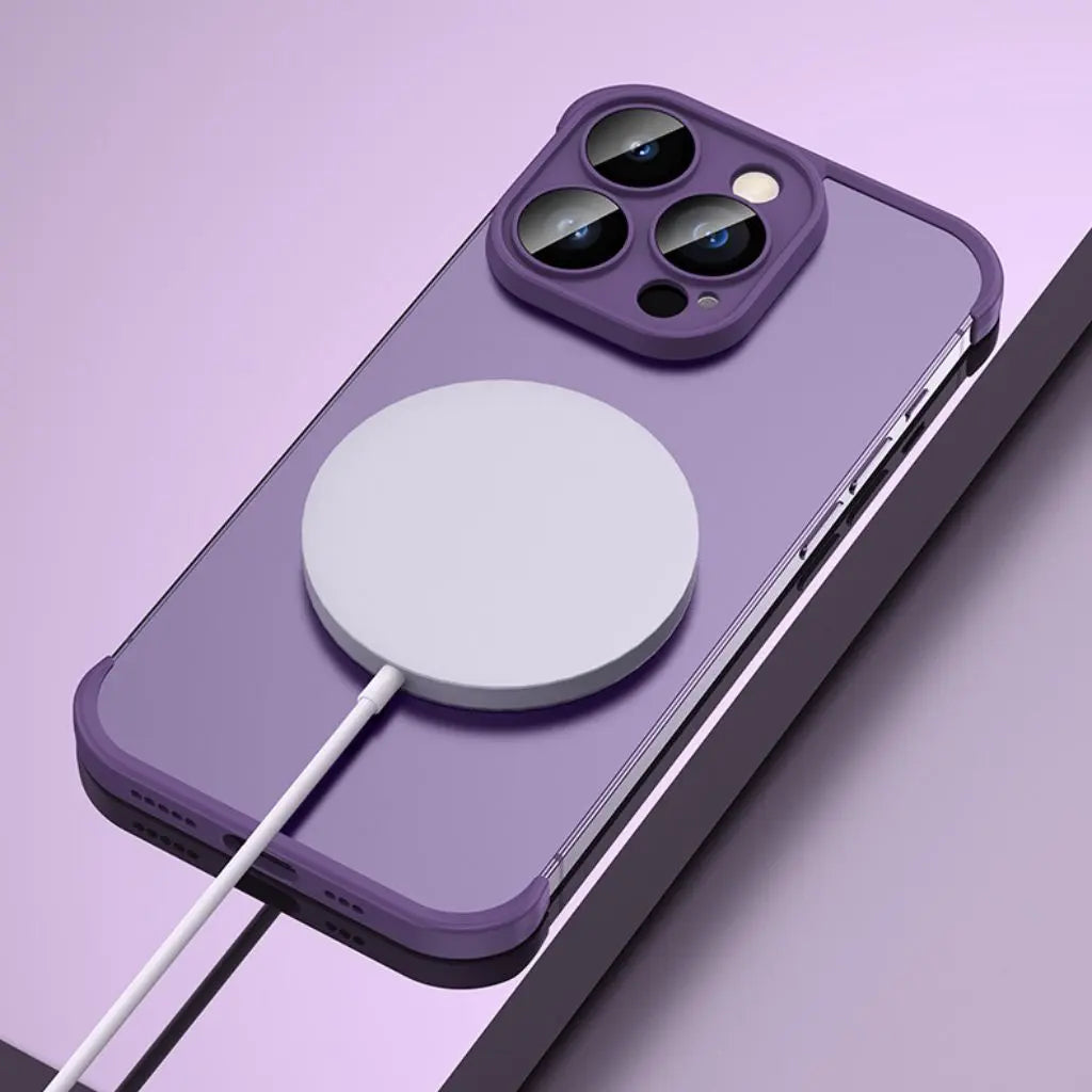 Minimalistyczne smukłe etui ochronne — kompatybilne z MagSafe, ultracienka ochrona