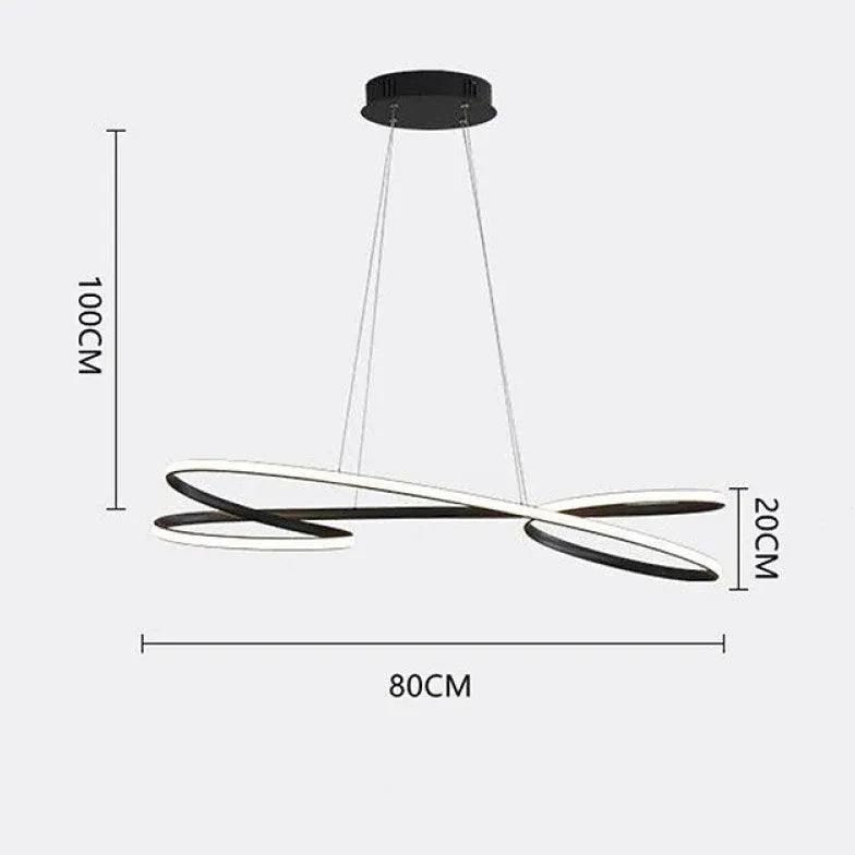 Ideias de iluminação suspensa linear para mesa de jantar | boxzora
