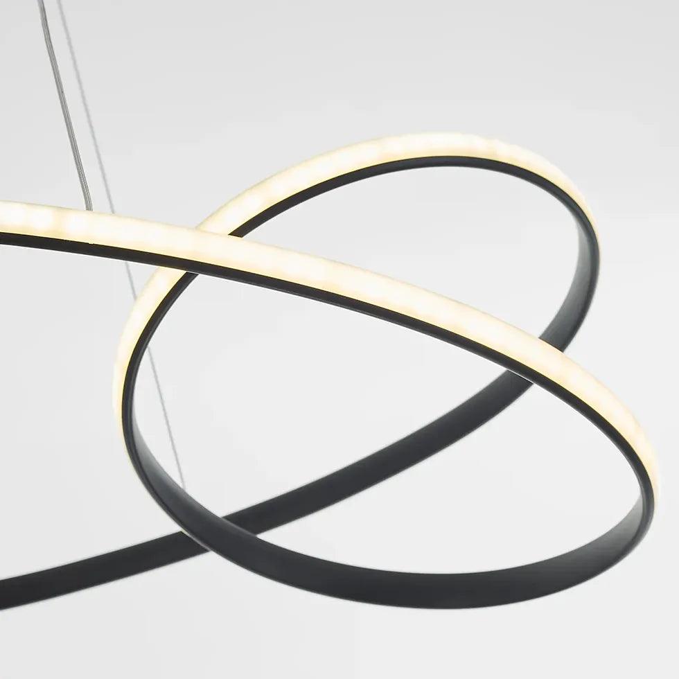 Ideias de iluminação suspensa linear para mesa de jantar | boxzora