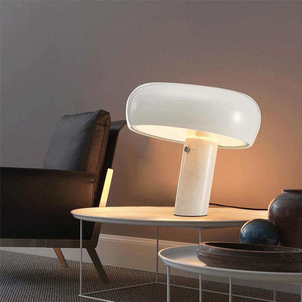Klassiske italienske bordlamper av marmor og metall | boxzora