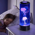 Lampada a meduse TIDELIGHT — Atmosfera ispirata all'oceano, movimento realistico delle meduse, illuminazione LED rilassante