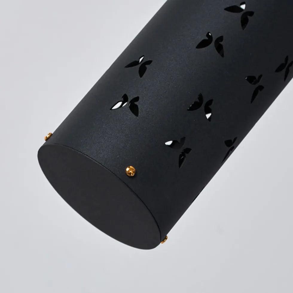Moderne minimalistische Stehlampe mit Schmetterlingsprojektion | boxzora