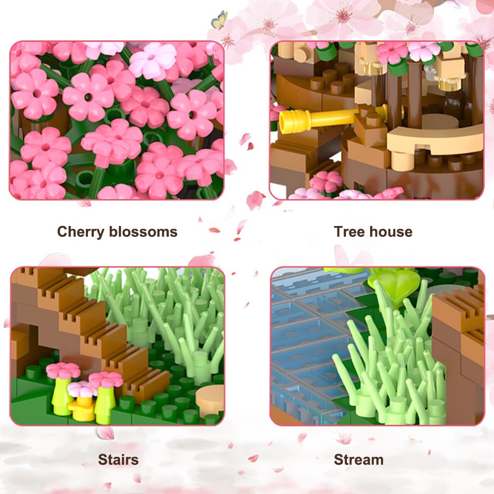 SakuraTree Creative Floral Set — Interactive Design Components