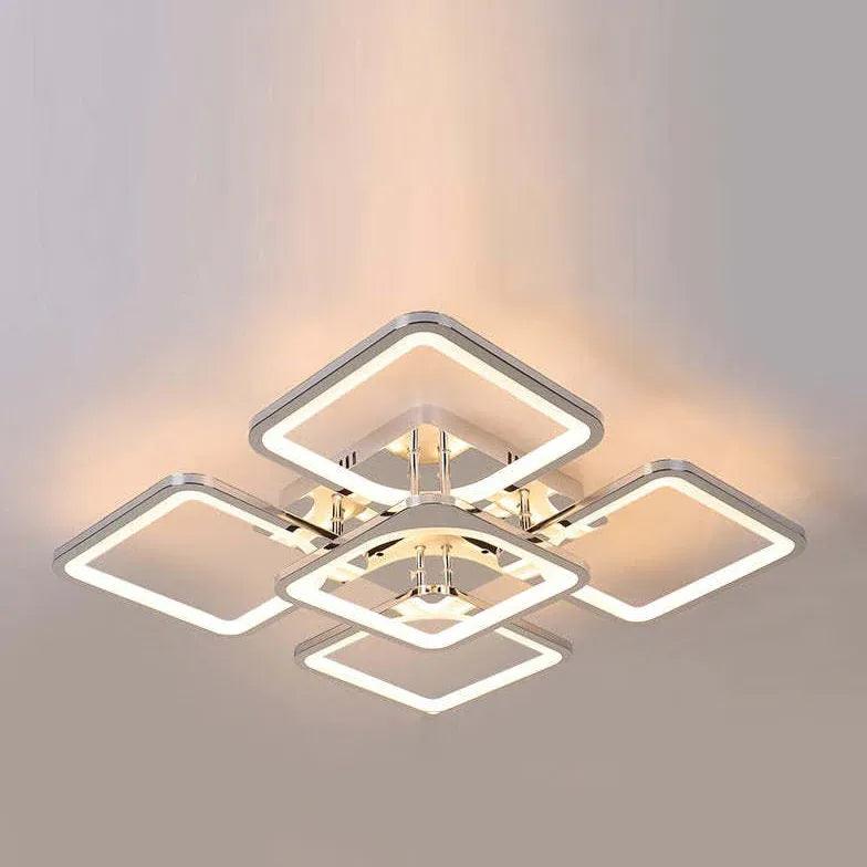 Modern Rectangular Acrylic LED Ceiling Lights | boxzora