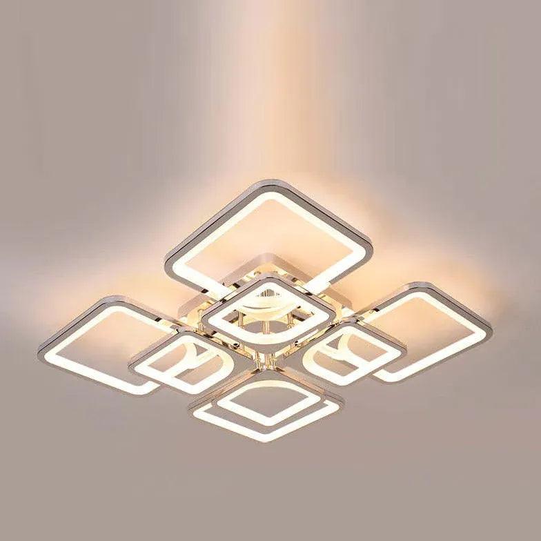 Modern Rectangular Acrylic LED Ceiling Lights | boxzora
