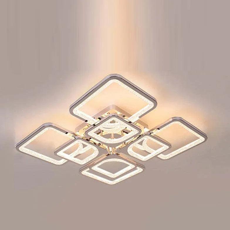 Modern Rectangular Acrylic LED Ceiling Lights | boxzora