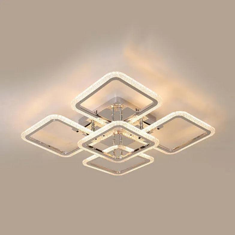 Modern Rectangular Acrylic LED Ceiling Lights | boxzora