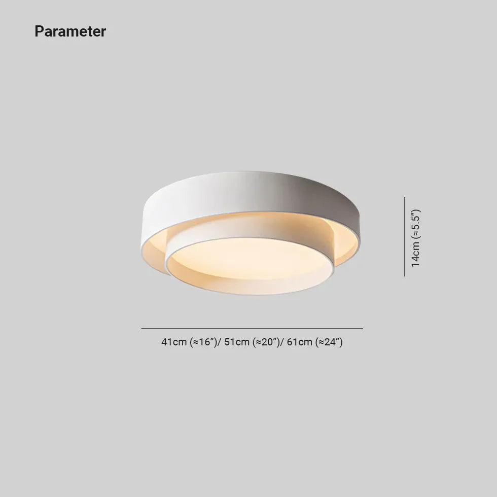 Modern Minimalist Nordic Round Ceiling Light | boxzora