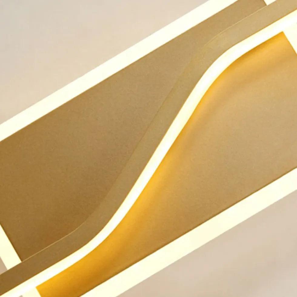 Minimalistisk lang LED-vegglampe til soverommet | boxzora