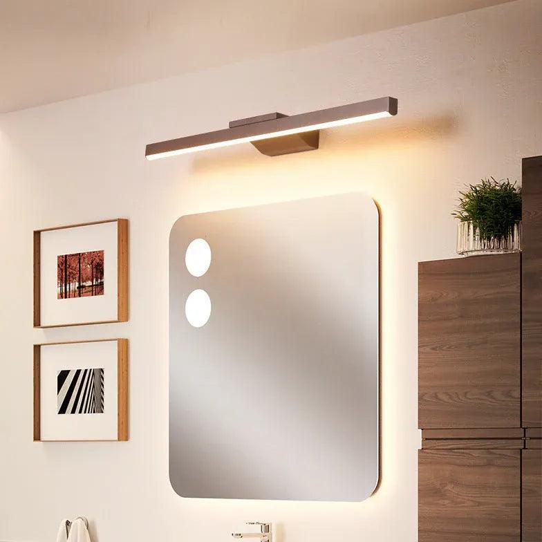 Minimalistyczna lampa ścienna LED nad lustro do łazienki | boxzora