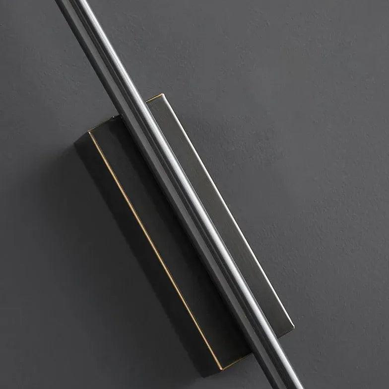 Minimalistyczna miedziana lampa LED do obrazów do łazienki | boxzora