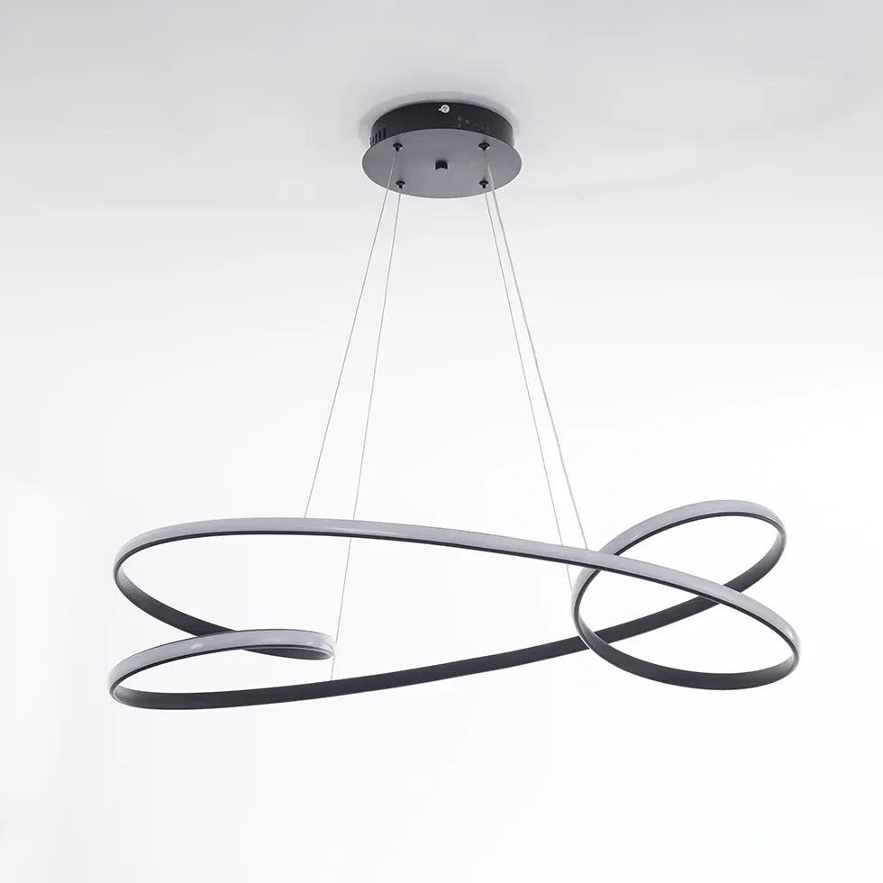 Ideias de iluminação suspensa linear para mesa de jantar | boxzora