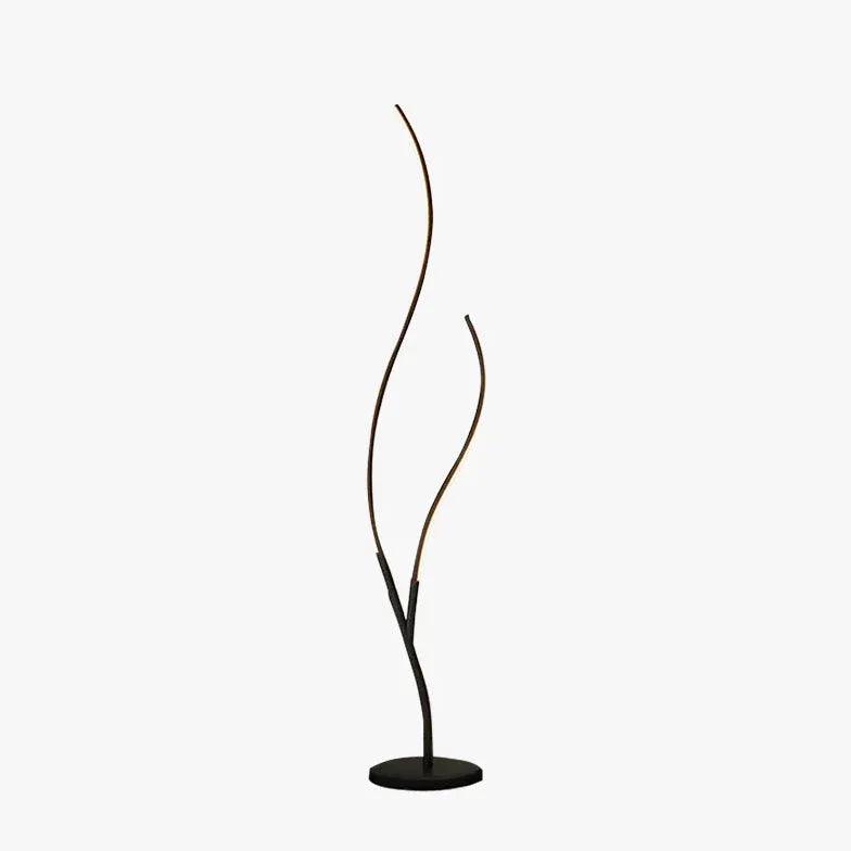 Moderne minimalistische gebogene Stehlampe für das Wohnzimmer | boxzora