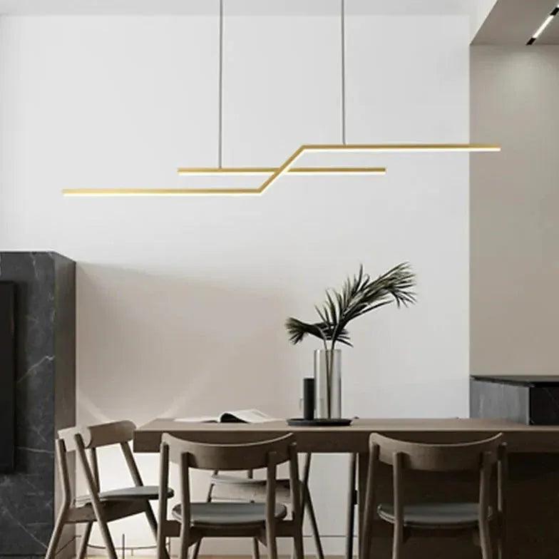 Candeeiro pendente de design minimalista para sala de jantar | boxzora