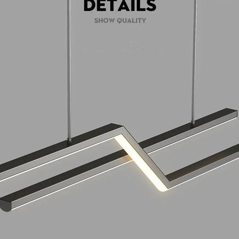 Candeeiro pendente de design minimalista para sala de jantar | boxzora
