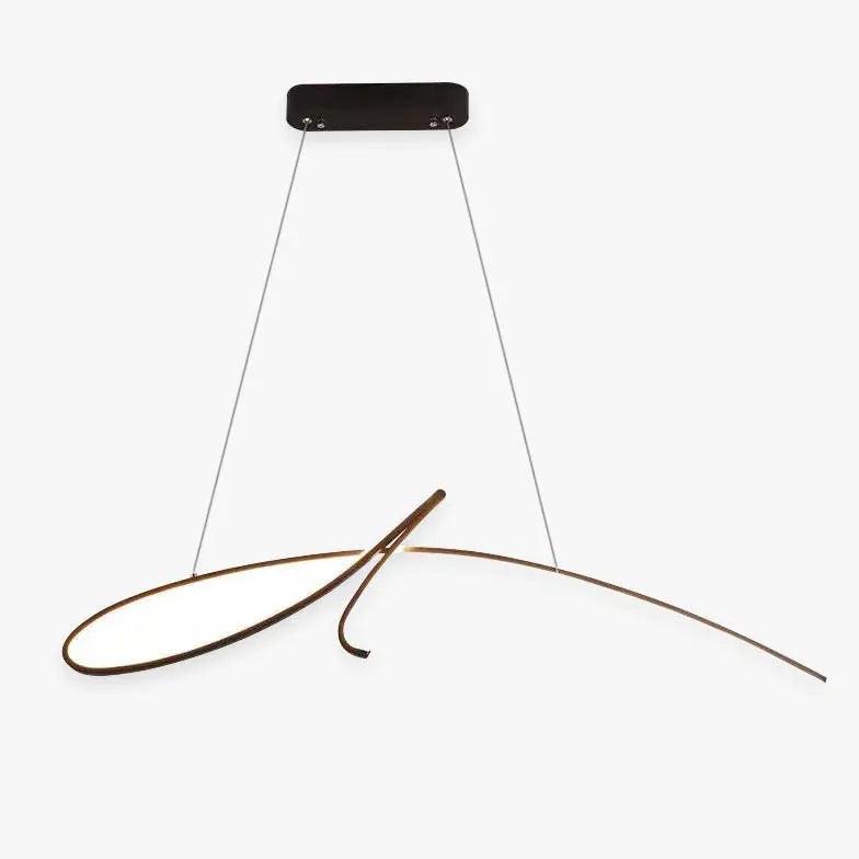 Candeeiro suspenso linear LED de alumínio para cozinha | boxzora