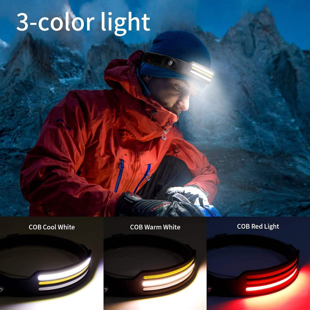 X3 LED-pandelampe – vandtæt, genopladelig, 1500+ lumen, flere tilstande, lang batteritid