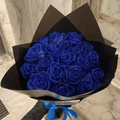 Rosa Fleurion Forever Bloom — rosa preservada genuína com glitter e acabamento de brilho suave