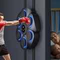 Máquina de boxeo musical — Iluminación RGB, conectividad Bluetooth y controles de velocidad interactivos
