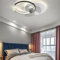 Ventilateur-plafonnier moderne luxueux avec éclairage pour chambre | boxzora