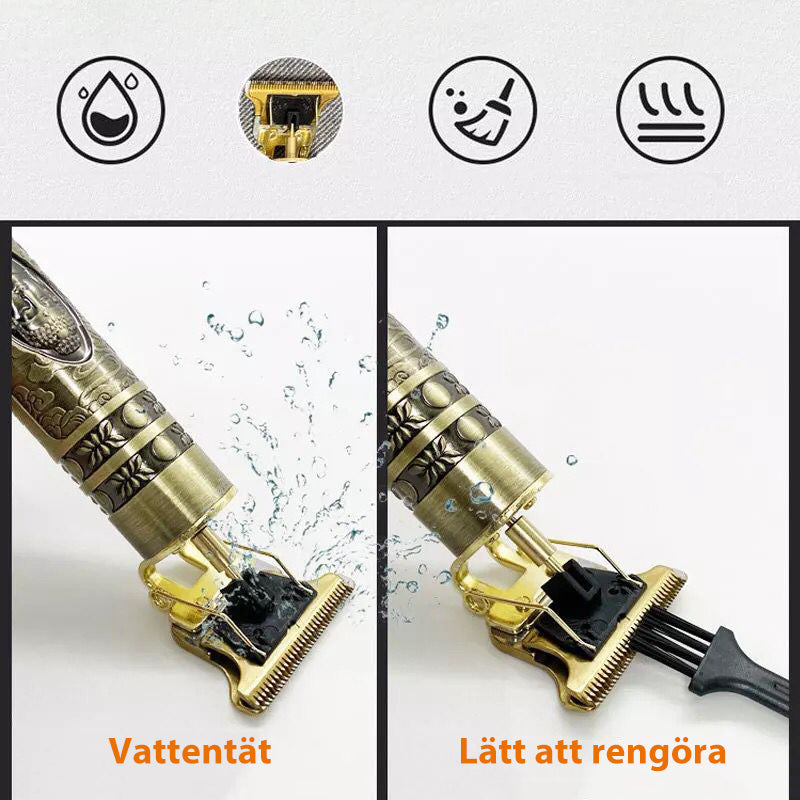 Sladdlös hårklippare för män — design för precisionsklippning