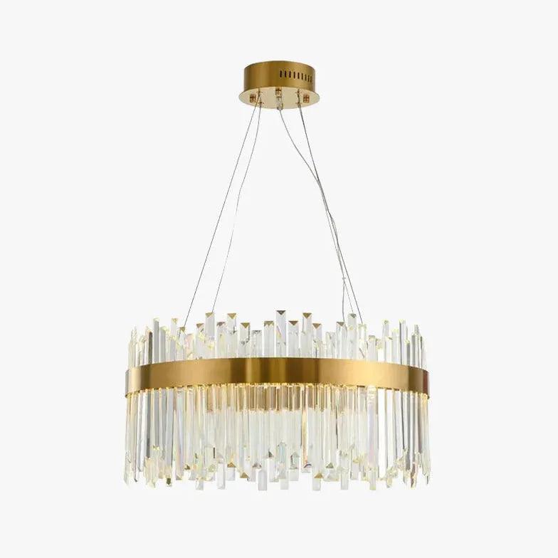 Luxuriöse runde LED-Glas-Ringpendelleuchte | boxzora
