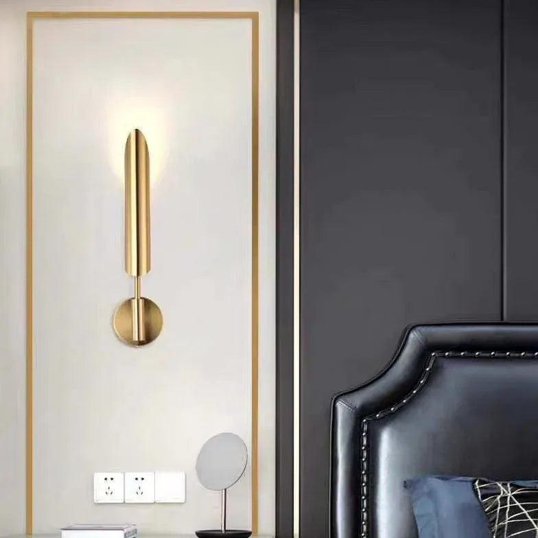 Luksusowy smukły, podłużny szklany kinkiet | boxzora